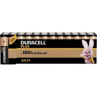 Duracell Plus AA MN1500 batterij 24 stuks - Piles