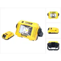 DeWalt DCL 077 Projecteur de travail à LED 12 V 18 V 2000 lm IP54 + 1x batterie 2,0 Ah - sans chargeur
