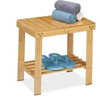 Relaxdays Tabouret de salle de bain (44 x 28 x 41.50 cm)