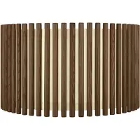 UMAGE Komorebi Abat-Jour Circle | Dark Oak | Large