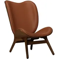 UMAGE A Conversation Piece Lounge Chaise longue Dark Oak | Cognac