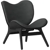 UMAGE A Conversation Piece Chaise Longue Low Black Oak | Shadow