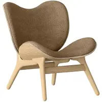 UMAGE A Conversation Piece Chaise Longue Low Oak | Sugar Brown