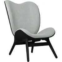 UMAGE A Conversation Piece Lounge Chaise longue Black Oak | Sterling