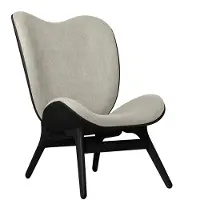 UMAGE A Conversation Piece Lounge Chaise longue Black Oak | White Sands