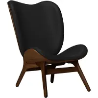 UMAGE A Conversation Piece Lounge Chaise longue Dark Oak | Black