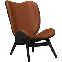 UMAGE A Conversation Piece Lounge Chaise longue Black Oak | Cognac