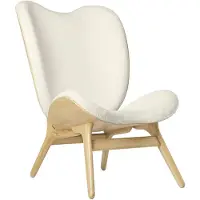 UMAGE A Conversation Piece Lounge Chaise longue Oak | Teddy White