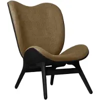UMAGE A Conversation Piece Lounge Chaise longue Black Oak | Sugar Brown