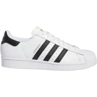 Adidas Originals - Chaussures de skate - Superstar ADV Footwear White/Core Black/Footwear White pour Homme en Cuir - Taille 42 - Blanc