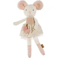 Fehn Jouet en peluche Ballerina Souris ballerine, 0 mois+,