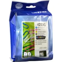 Brother LC-422XL Cartouches Pack Combiné