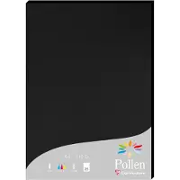 Pollen Clairefontaine Pollen - Noir - A4 (210 x 297 mm) - 210 g/m² - 25 feuille(s) papier coloré