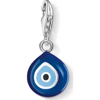 Thomas Sabo Pendentif 'Nazar-Auge' bleu foncé