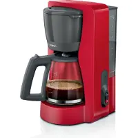 Bosch Cafetière filtre 15 tasses 1200w rouge/noir - - TKA2M114 - mymoment