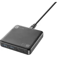 Cellularline Chargeur ACHUSBGAN4PD65WK