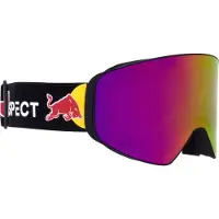 Red Bull Spect Eyewear - Masque de ski - Jam Matt Black / Purple with Burgundy Mirror - Noir