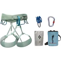 Black Diamond - Pack harnais - W Momentum Harness Package pour Femme - Taille XL - Vert