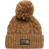 Superdry Chunky Cable Beanie Marron