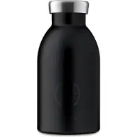 24Bottles Récipient isotherme 'Clima' noir / argent