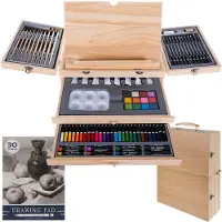 Kruzzel Coffret de peinture 83 pièces