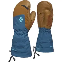 Black Diamond - Moufles d'alpinisme en PrimaLoft&reg;- Femme - W Mercury Mitts Azurite en Cuir - Taille XS - Bleu
