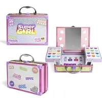 AquaBeads Led Mirror Makeup Case Rose