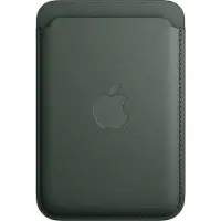 Apple FineWoven Porte-carte pour iPhone avec MagSafe Chêne Vert