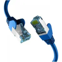 Efbe-Schott EC020200214 RJ45 PATCHKABEL mit CAT7 ROHKABEL BLAU 15m