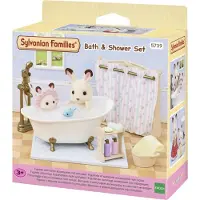 Sylvanian Families Figurine Sylvian Families Le set baignoire et douche