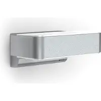 Steinel LED AUSSENLEUCHTE L 810 SC SI 087562 LED outdoor wall light (+ motion detector) w/o 9.8 W LED (monochrome) Silver