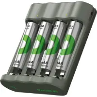GP ReCyko B441 Chargeur USB 4 ports avec 4 piles AAA NiMh 850 mAh