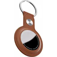 KEYBUDZ AirTag Keyring Tan