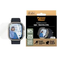 PanzerGlass Protection d'écran Apple Watch Ultra (2) - 49 mm - Ultra Wide Fit