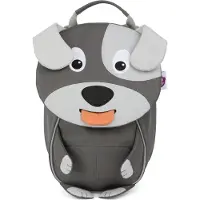 Affenzahn Sac à dos 'Hund' gris / gris basalte / orange / noir
