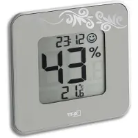 TFA-Dostmann TFA Style - Thermo-hygromètre - digital - brun clair gris