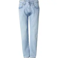 Levi's Jean '555 Relaxed Straight Linen + Denim' bleu clair