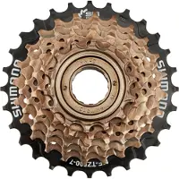 Shimano Tourney Tz500 Cassette Doré 7s / 14-34t