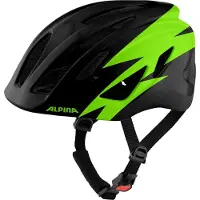 Alpina casque cycliste Pico noir/vert, brillant, taille 50-55