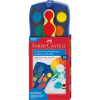 Faber-Castell Boîte d'aquarelle Connector 24 couleurs (312 ml)