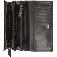 The Chesterfield Brand Cuir porte-monnaie Rivalto Wallet Black noir