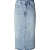 Levi's Jupe 'High Rise Back Slit Skirt' bleu denim