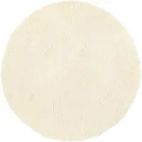 vidaXL Tapis shaggy à poils longs NAVARRA crème 160x160 cm polyester