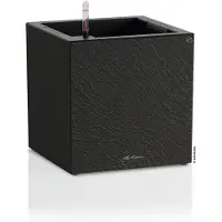 Lechuza CANTO Slatestone 30 low Dunkelgrau (30 x 30 x 30 cm)