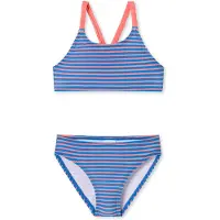 Schiesser Bikini ' Aqua Kids Girl ' bleu / violet / corail