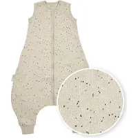Meyco Baby Rib Mini Spot Tog 0.5 Sleeping Bag Beige 80 cm Enfants