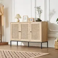 Vevor Armoire en rotin 120 x 36 x 80 cm