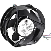 TRU COMPONENTS TC-NA17050-D Axiallüfter 230 V/AC, 120 V/AC 310 m³/h (L x B x H) (172 mm, 1x), Ventilateur PC, Noir