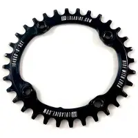 Lola 104 Bcd Oval Chainring Noir 34t