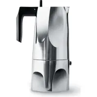Alessi Ossidiana Mt18/6 Espresso Coffee Maker Argenté One Size / EU Plug 220V
